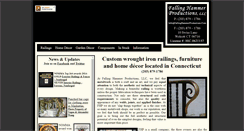 Desktop Screenshot of fallinghammerproductions.com
